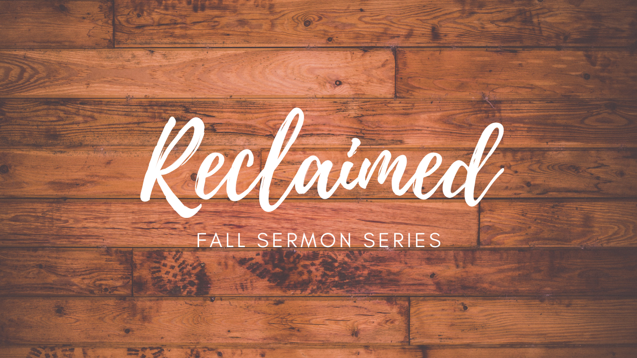 reclaimed Sermons