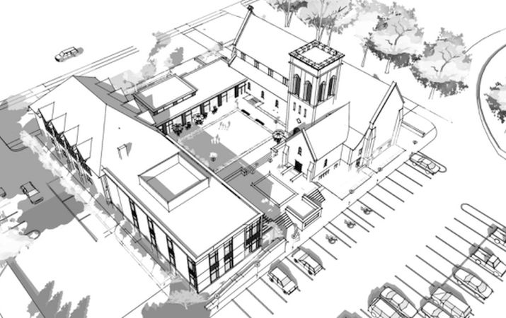 black and white-church-715x450